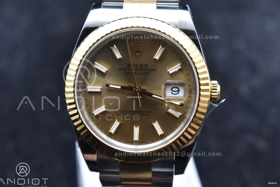 YG VR3235 SS on Edition Clean Best YG Dial Bracelet Steel 1:1 Stick Oyster DateJust 126333 904L 41 1104